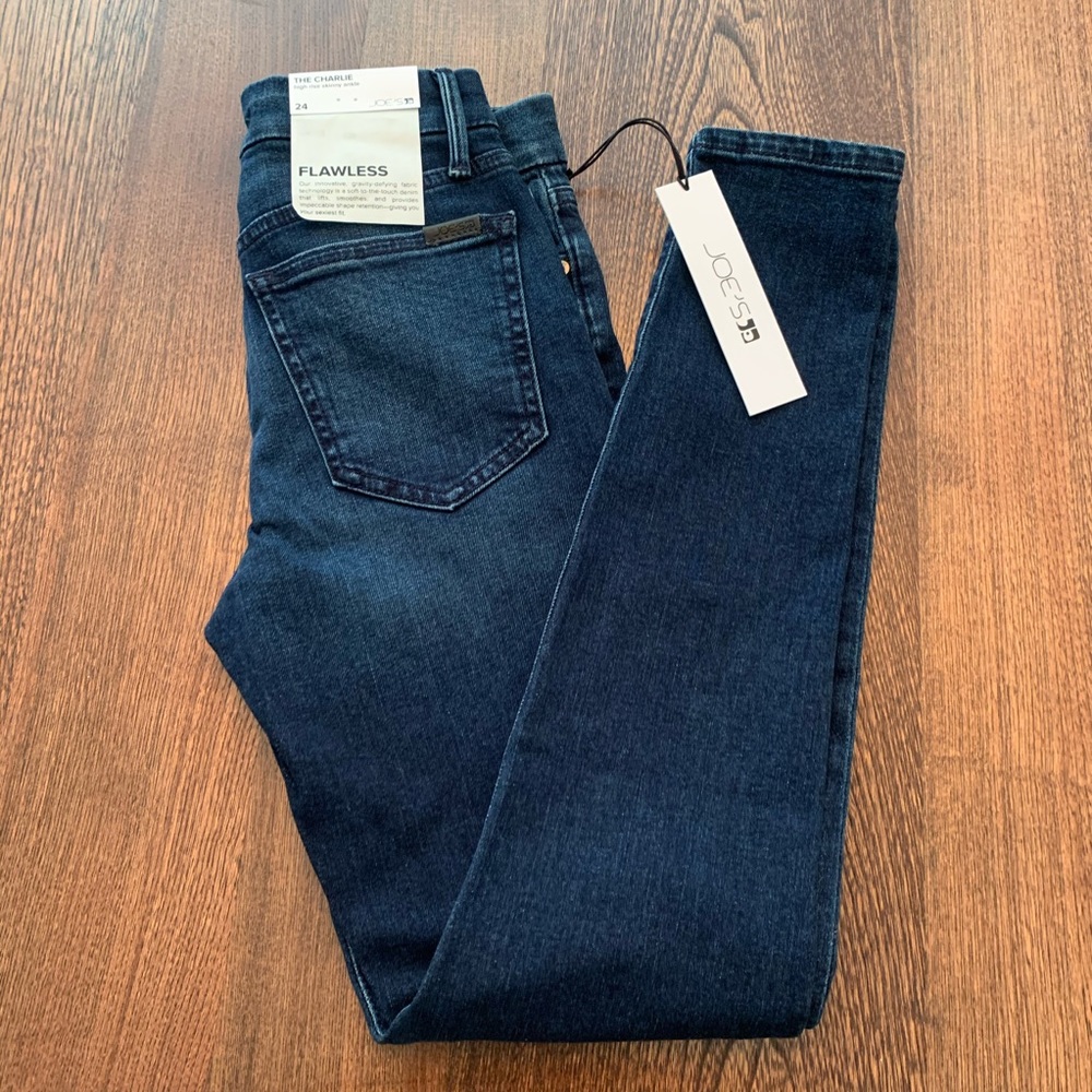 NWT Joe’s Jeans - Charlie High Rise Skinny